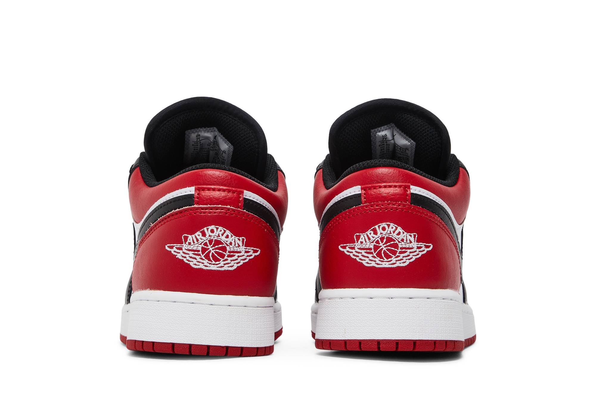 (Grade School) Air Jordan 1 Low ‘Bred Toe’ 553560-612