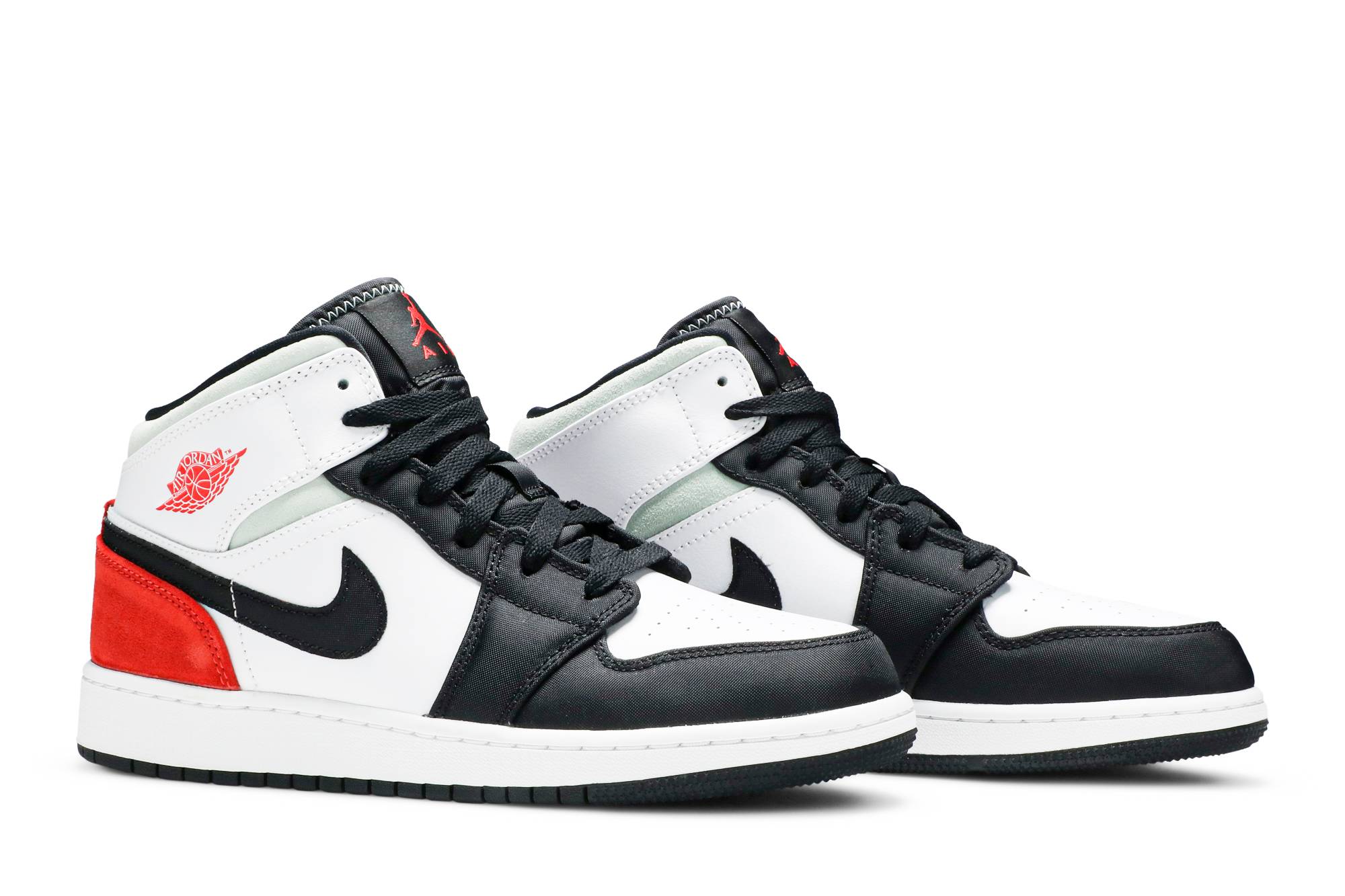 (Grade School) Air Jordan 1 Mid ‘Red Mint’ BQ6931-100