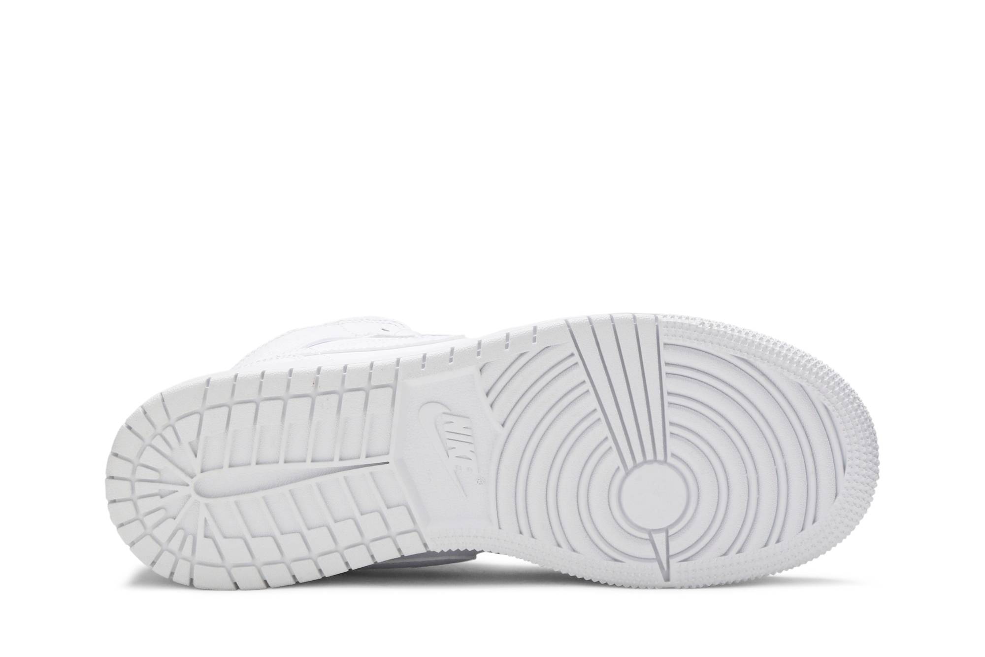 (Grade School) Air Jordan 1 Mid ‘Triple White’ 554725-130