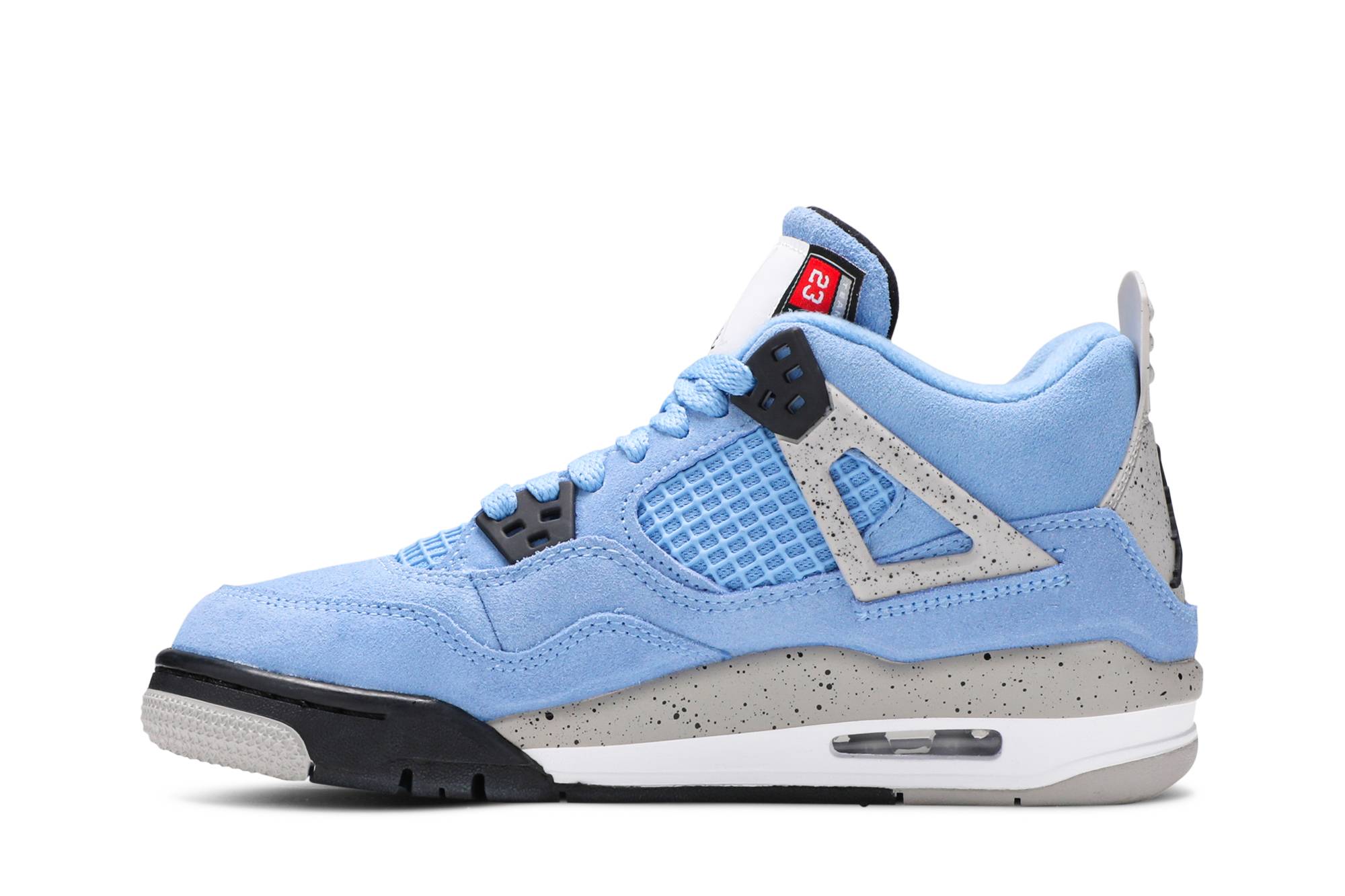(Grade School) Air Jordan 4 Retro University Blue 408452-400 Nicesnk