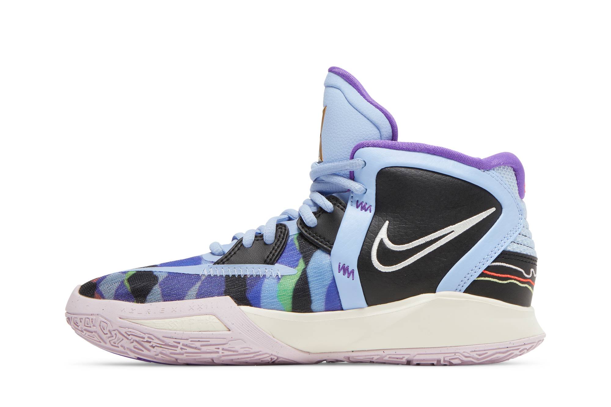 (Grade School) Nike Kyrie 8 Multi Color Camo DD0334-400 Nicesnk