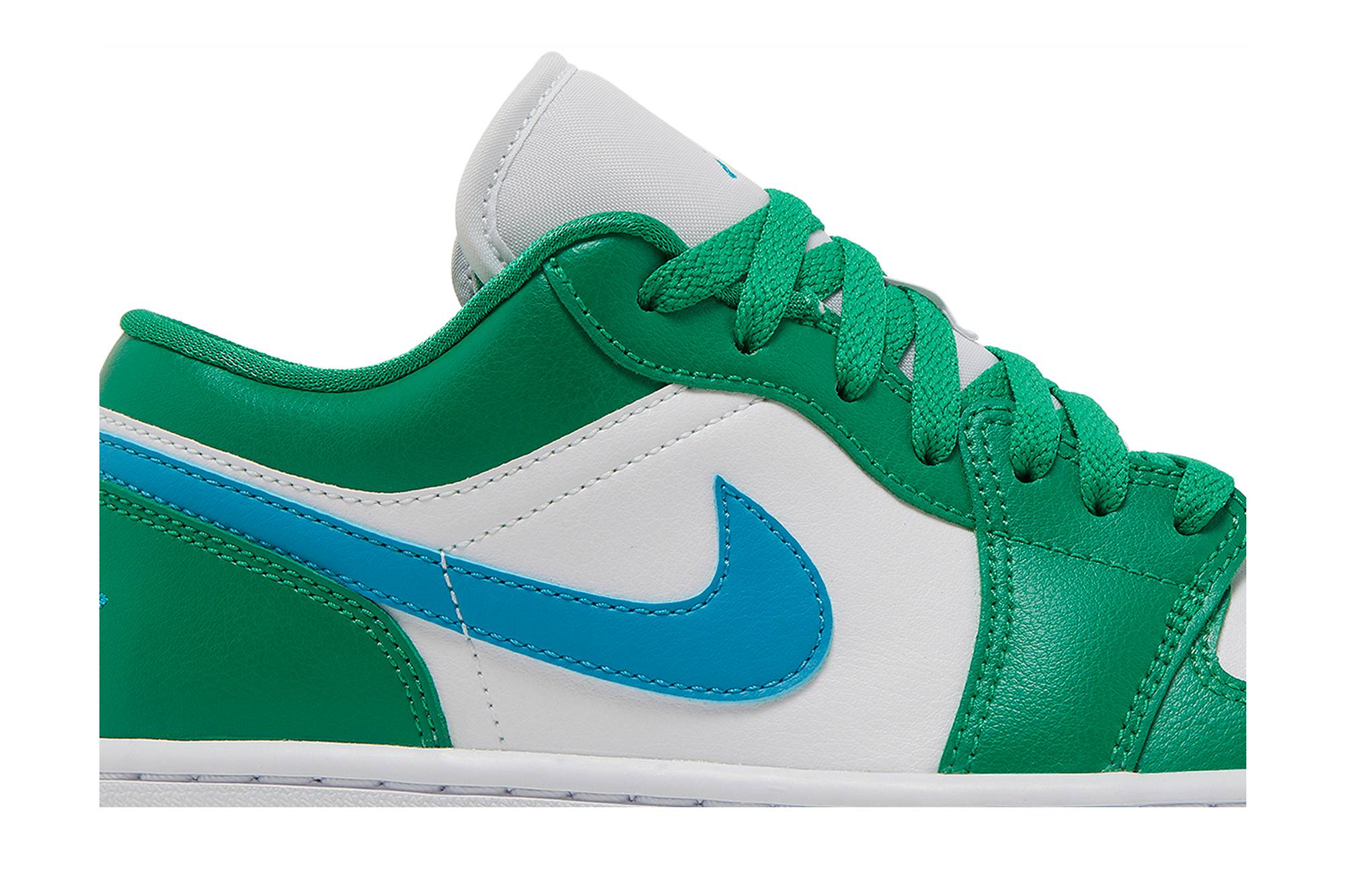 (Women) Air Jordan1 Low Lucky Green DC0774-304 Nicesnk
