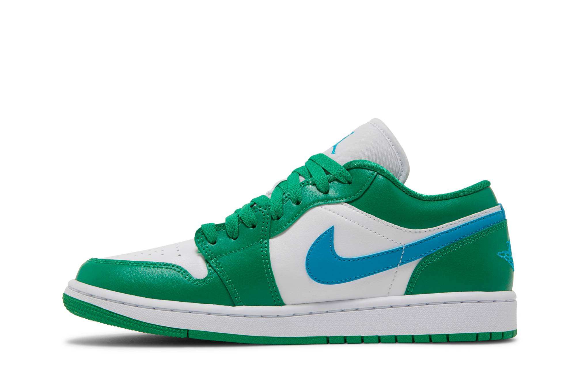 (Women) Air Jordan1 Low Lucky Green DC0774-304 Nicesnk