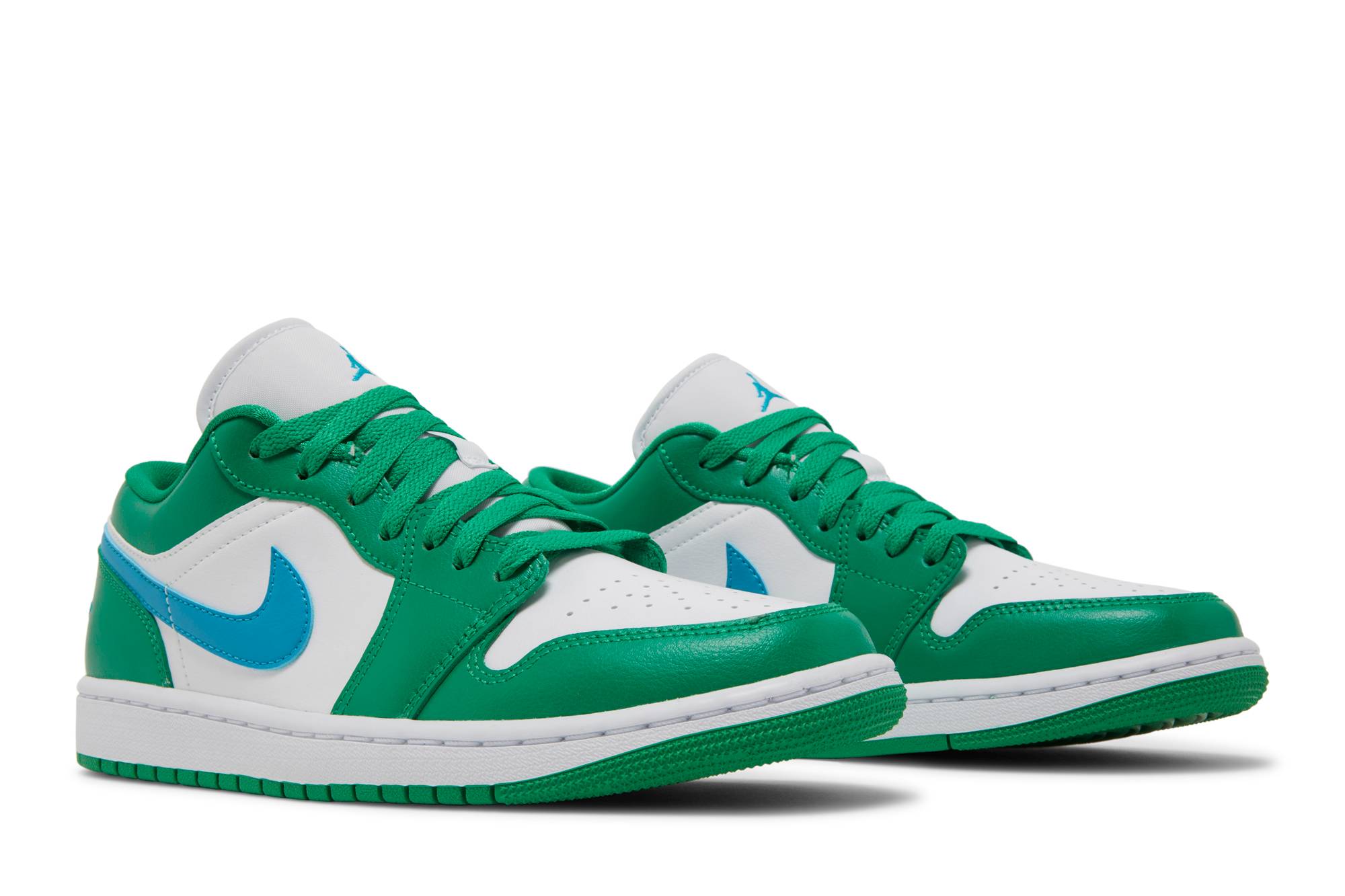 (Women) Air Jordan1 Low Lucky Green DC0774-304 Nicesnk