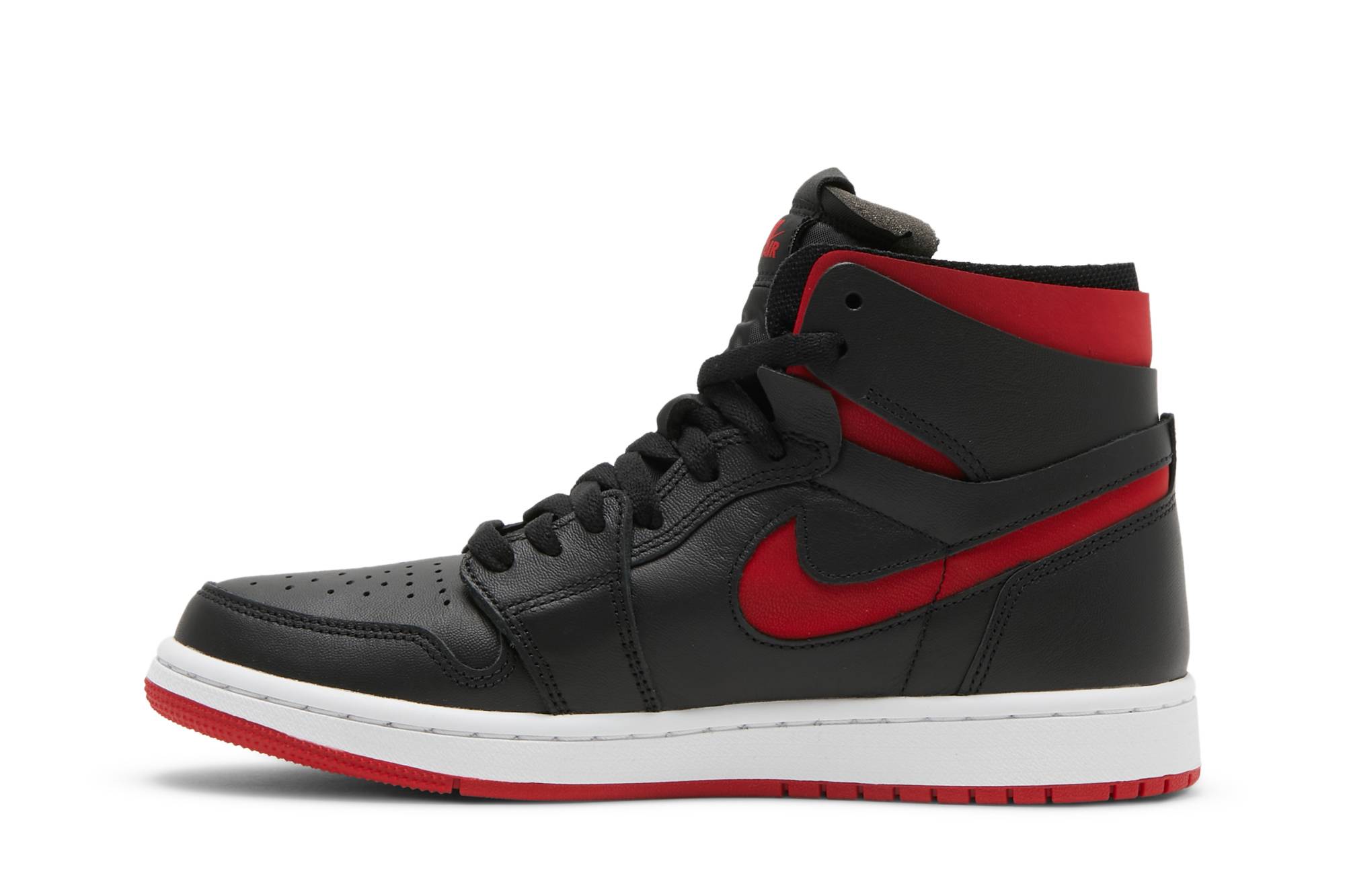 (Women) Air Jordan 1 High Zoom Comfort Black University Red CT0979-006 Nicesnk