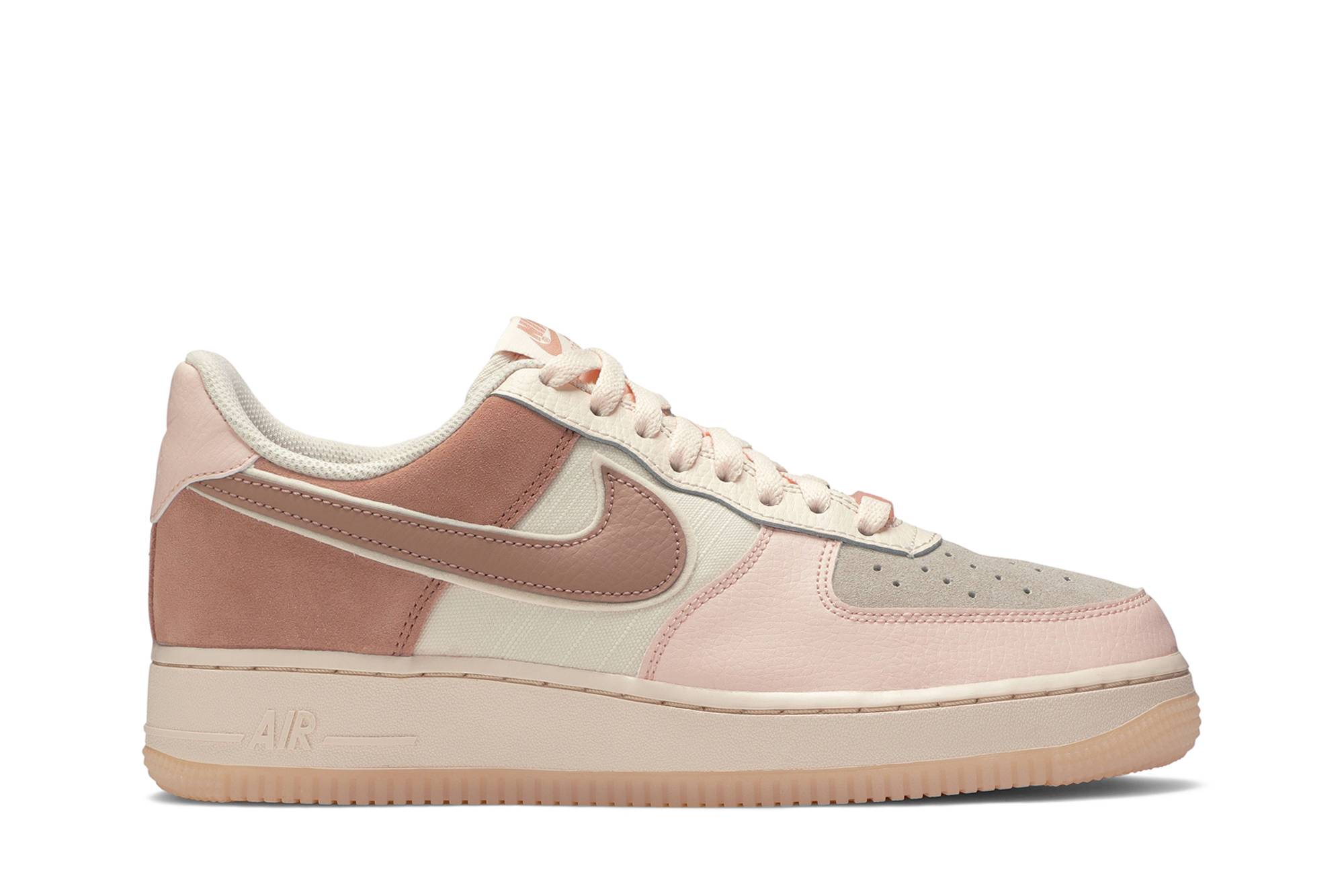(Women) Nike Air Force 1 07 Low Premium Washed Coral 896185-603 Nicesnk