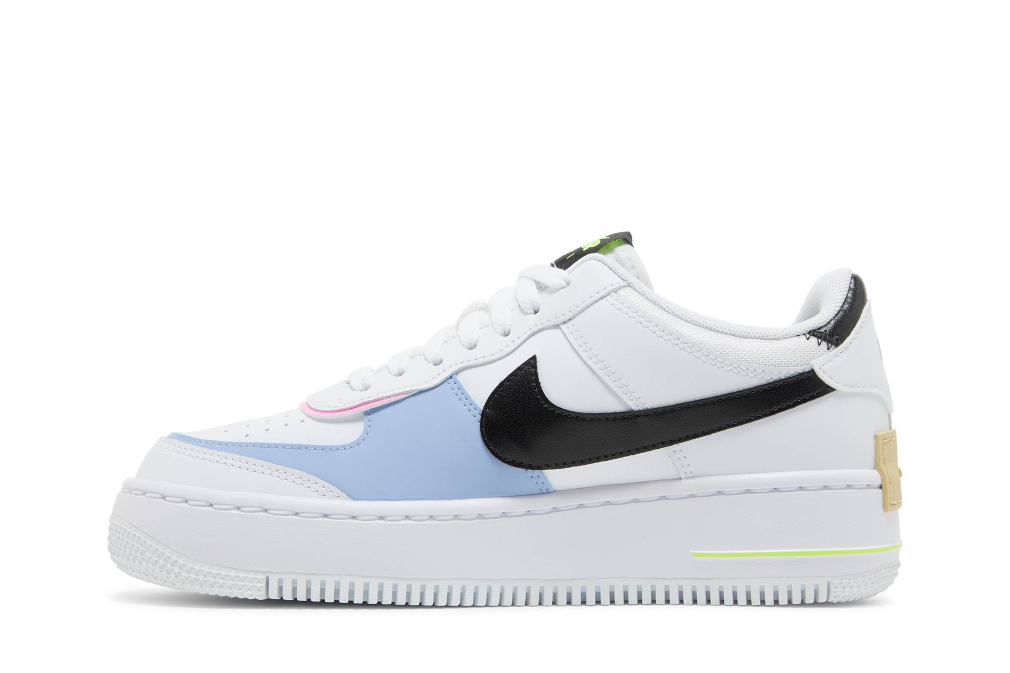 (Women) Nike Air Force 1 Shadow ‘White Black Pastel’ FJ0735-100