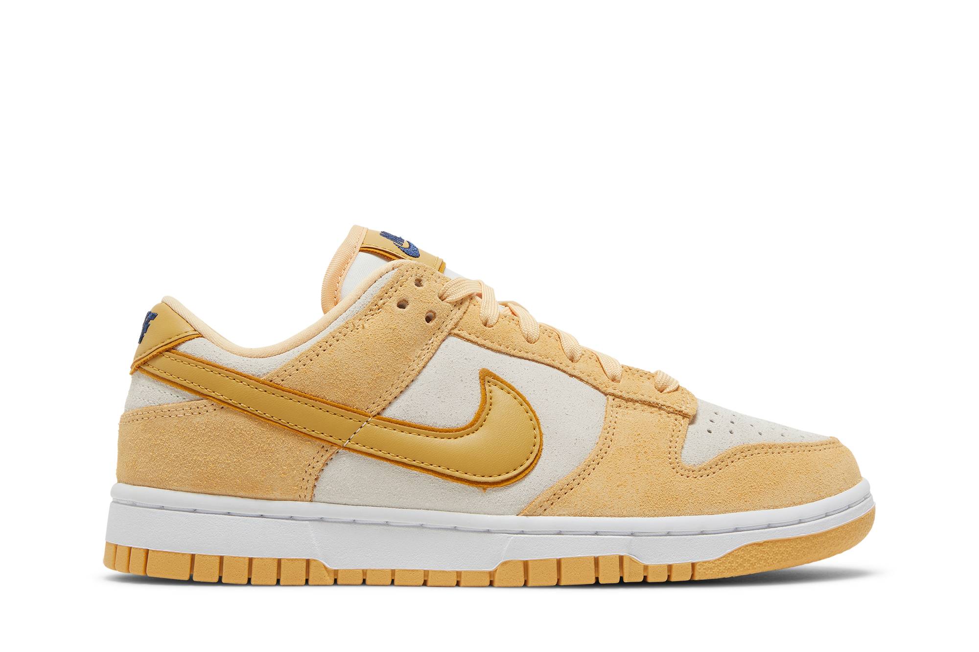 (Women) Nike Dunk Low Gold Suede DV7411-200 Nicesnk