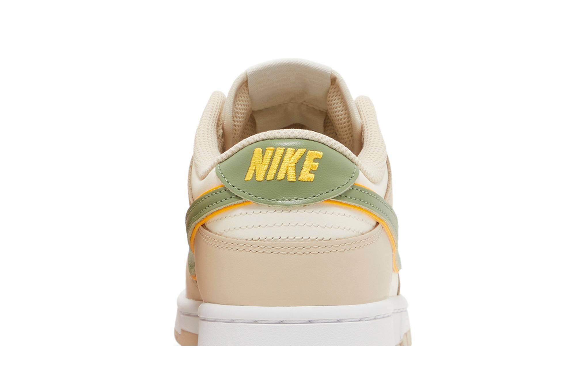(Women) Nike Dunk Low Pale Ivory Oil Green FQ6869-131 Nicesnk