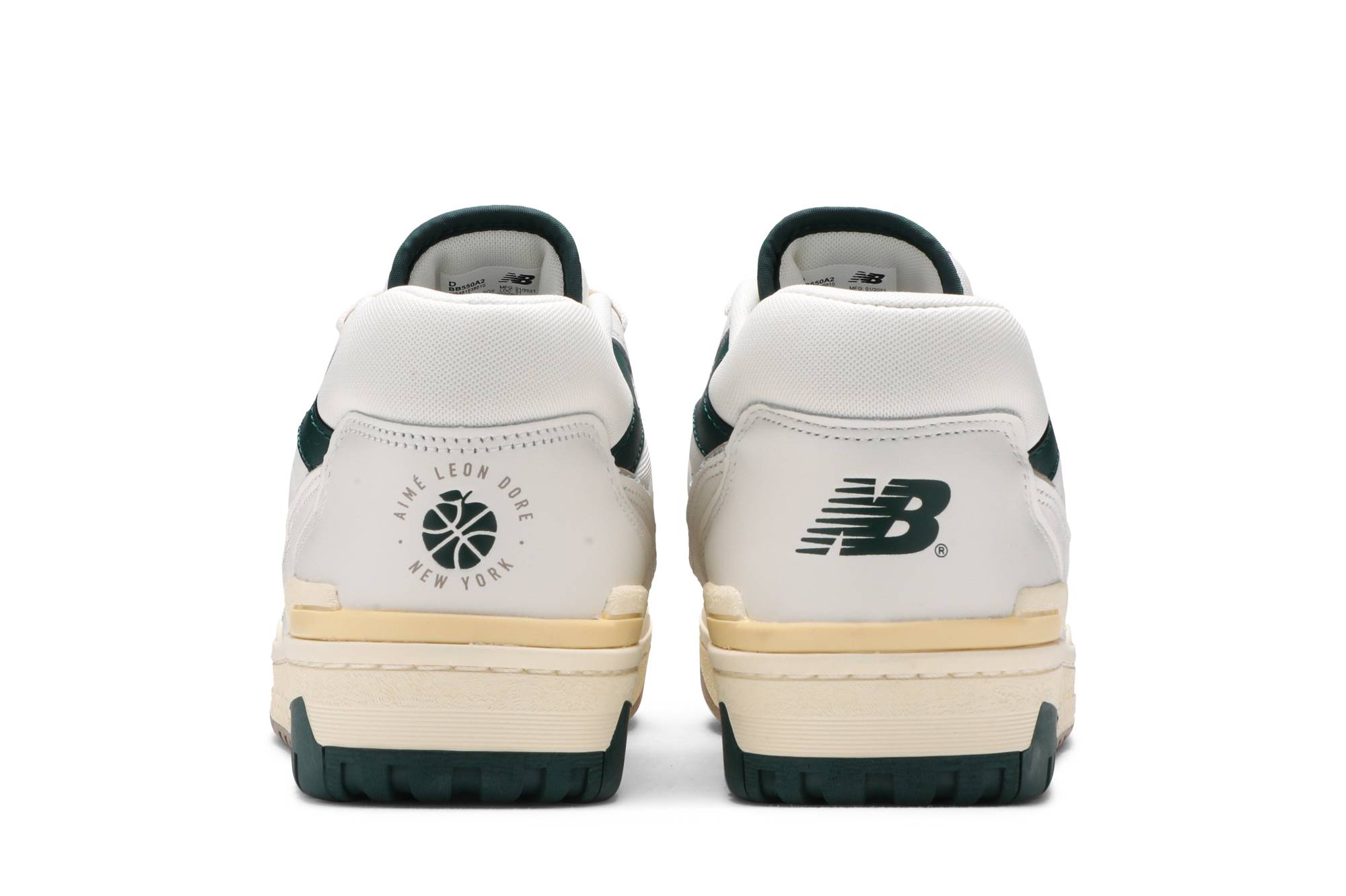 Aimé Leon Dore x New Balance 550 Green Yellow BB550A2 Nicesnk