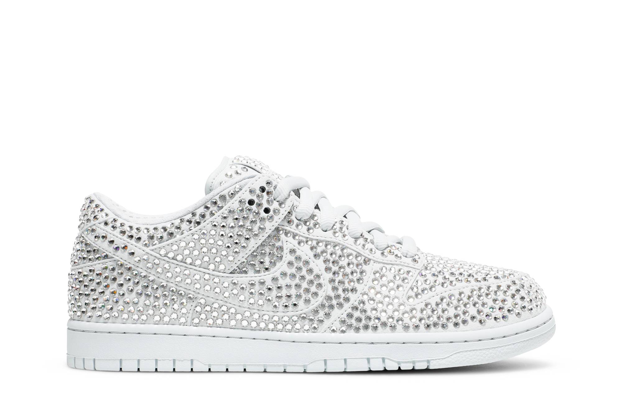 Cactus Plant Flea Market x Swarovski x Nike Dunk Low Pure Platinum CZ2670-001 Nicesnk