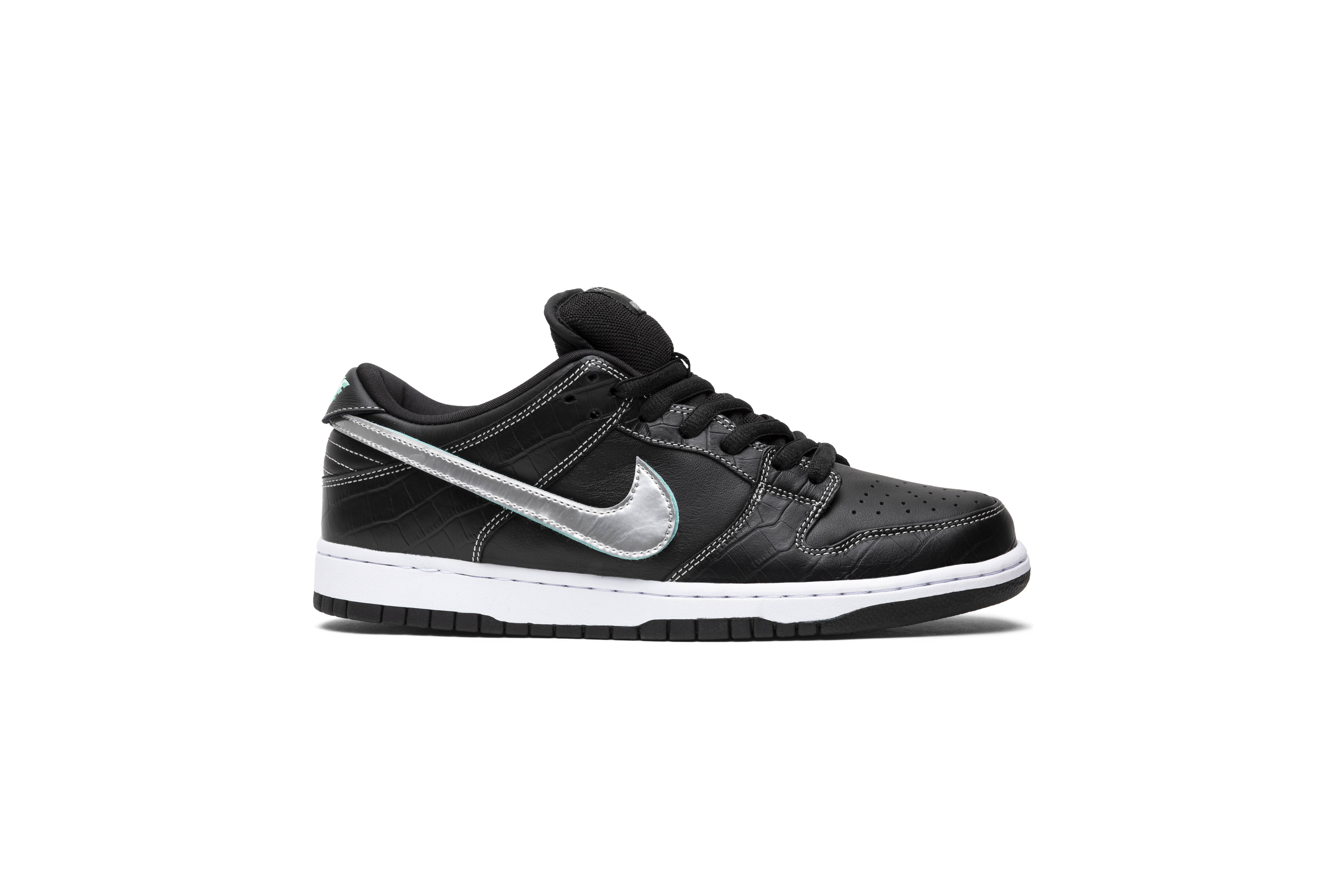 Di*m*nd s*pply co. x nike sb dunk low pro ‘black Di*m*nd’ bv1310-001