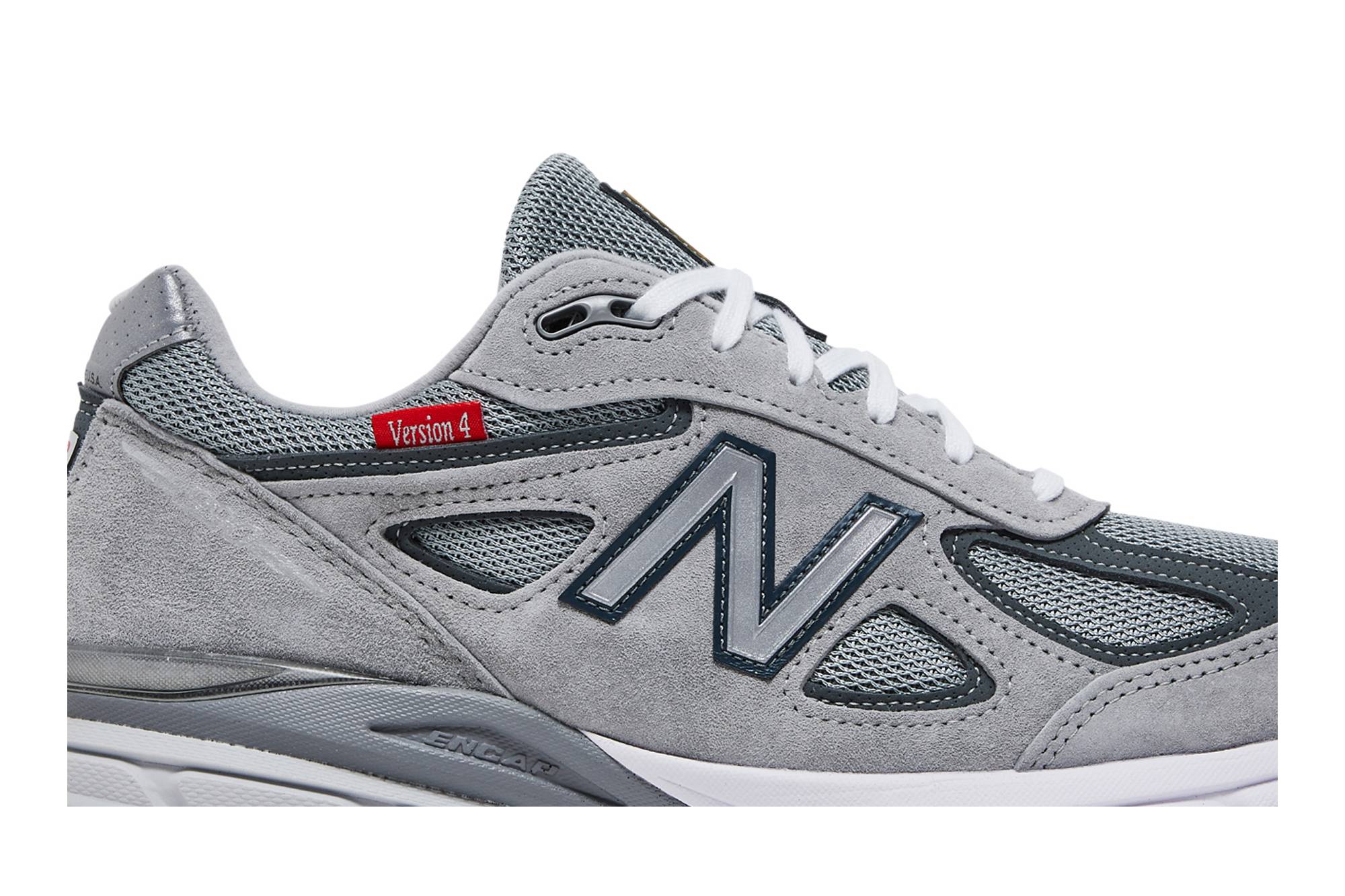 New Balance 990v4 Made In USA Red Label Grey M990VS4 Nicesnk