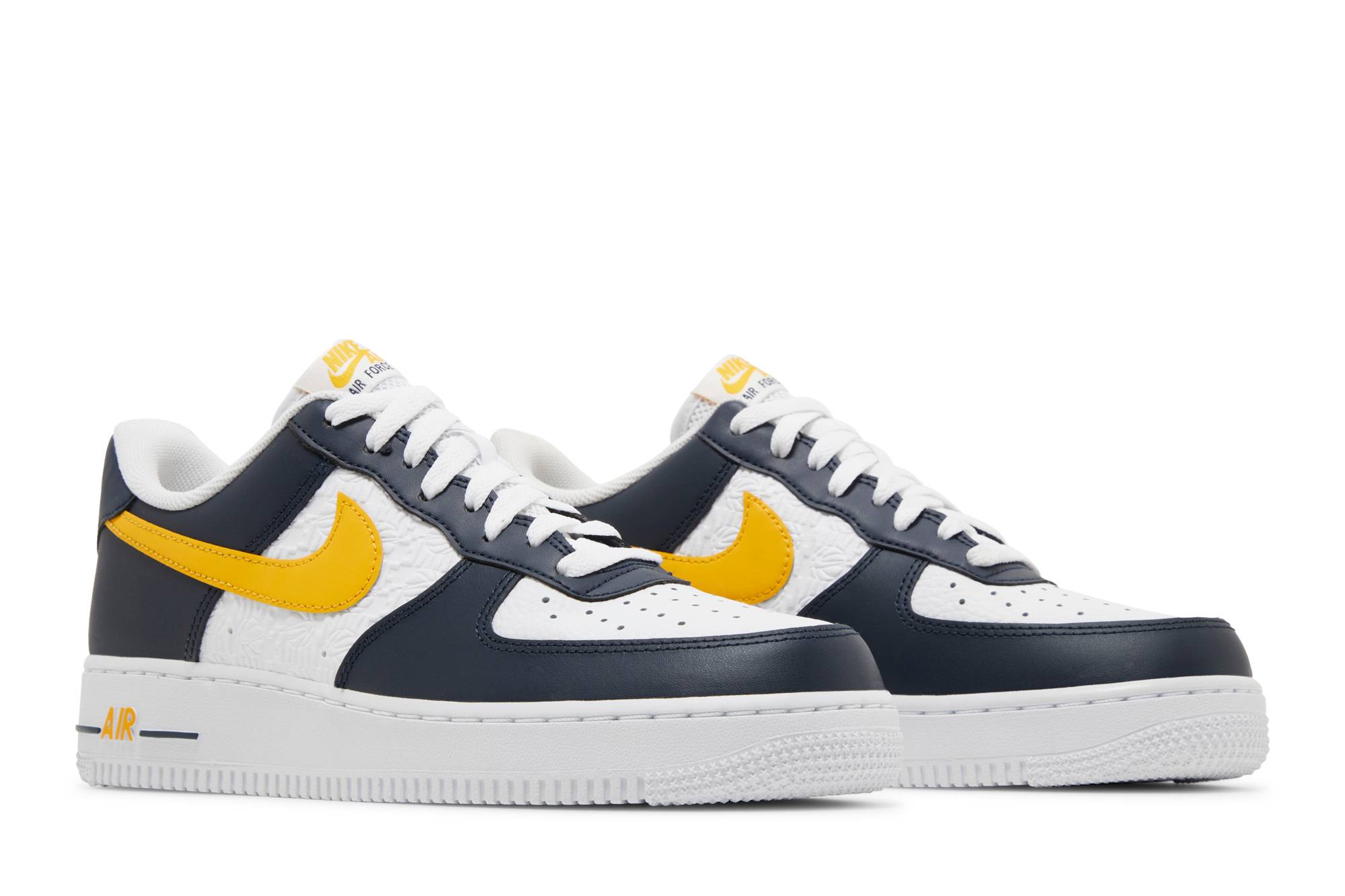 Nike Air Force 1 07 Embossed Hoops – Dark Obsidian FJ4209-400 Nicesnk