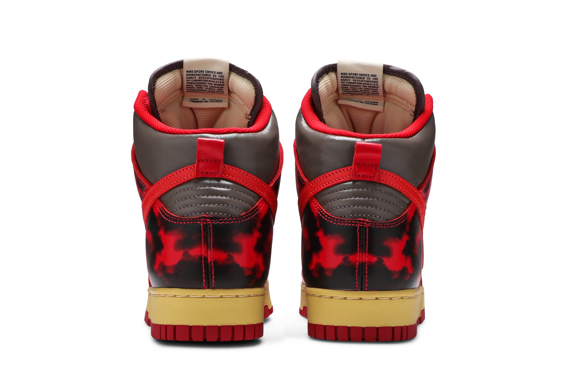 Nike Dunk High 1985 ‘Red Acid Wash’ DD9404-600