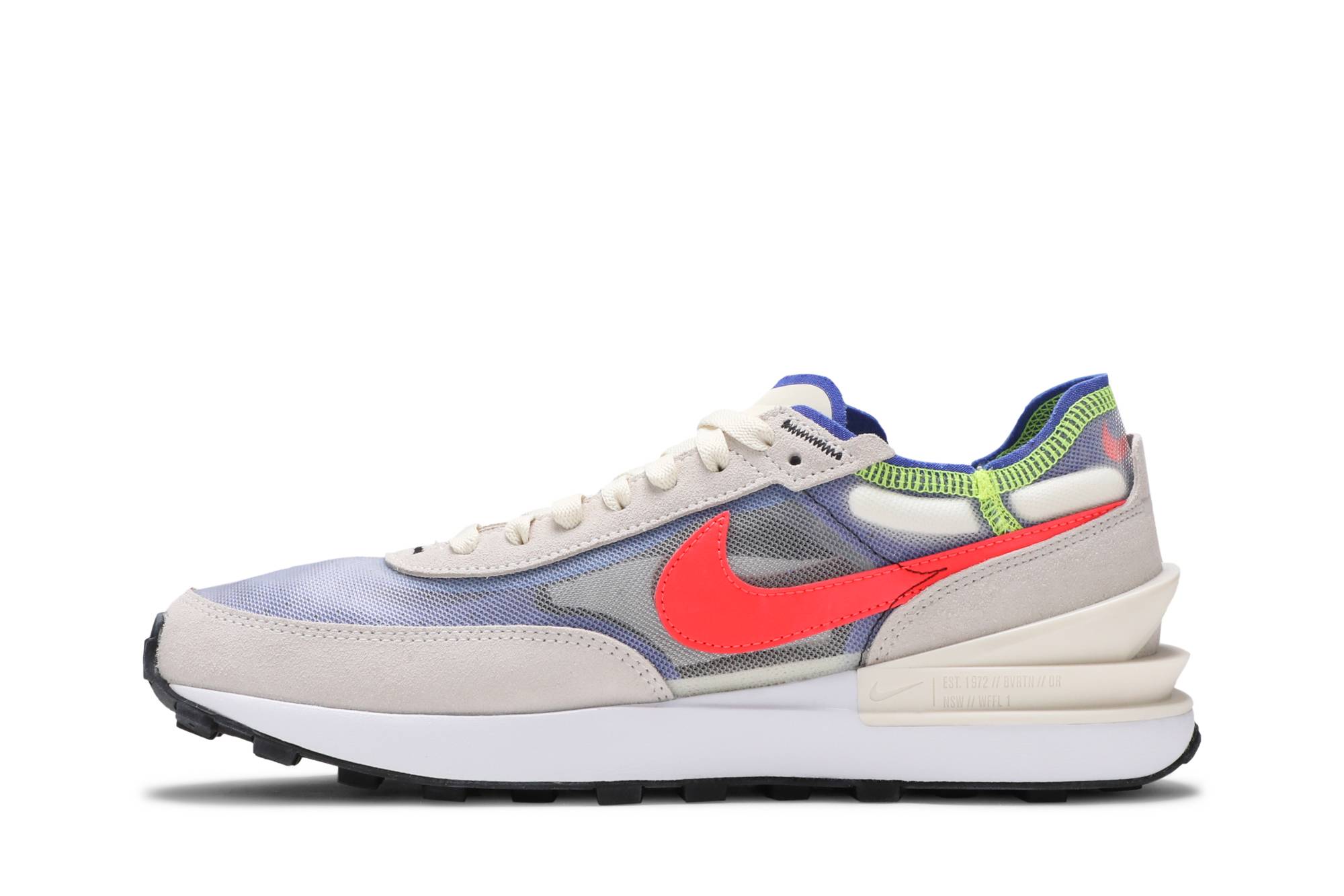 Nike Waffle One Coconut Milk Crimson Royal DA7995-101 Nicesnk