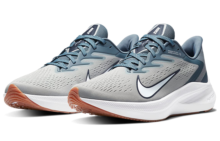 Nike Air Zoom Winflo 7 Blue Gray White CJ0291-008 Nicesnk