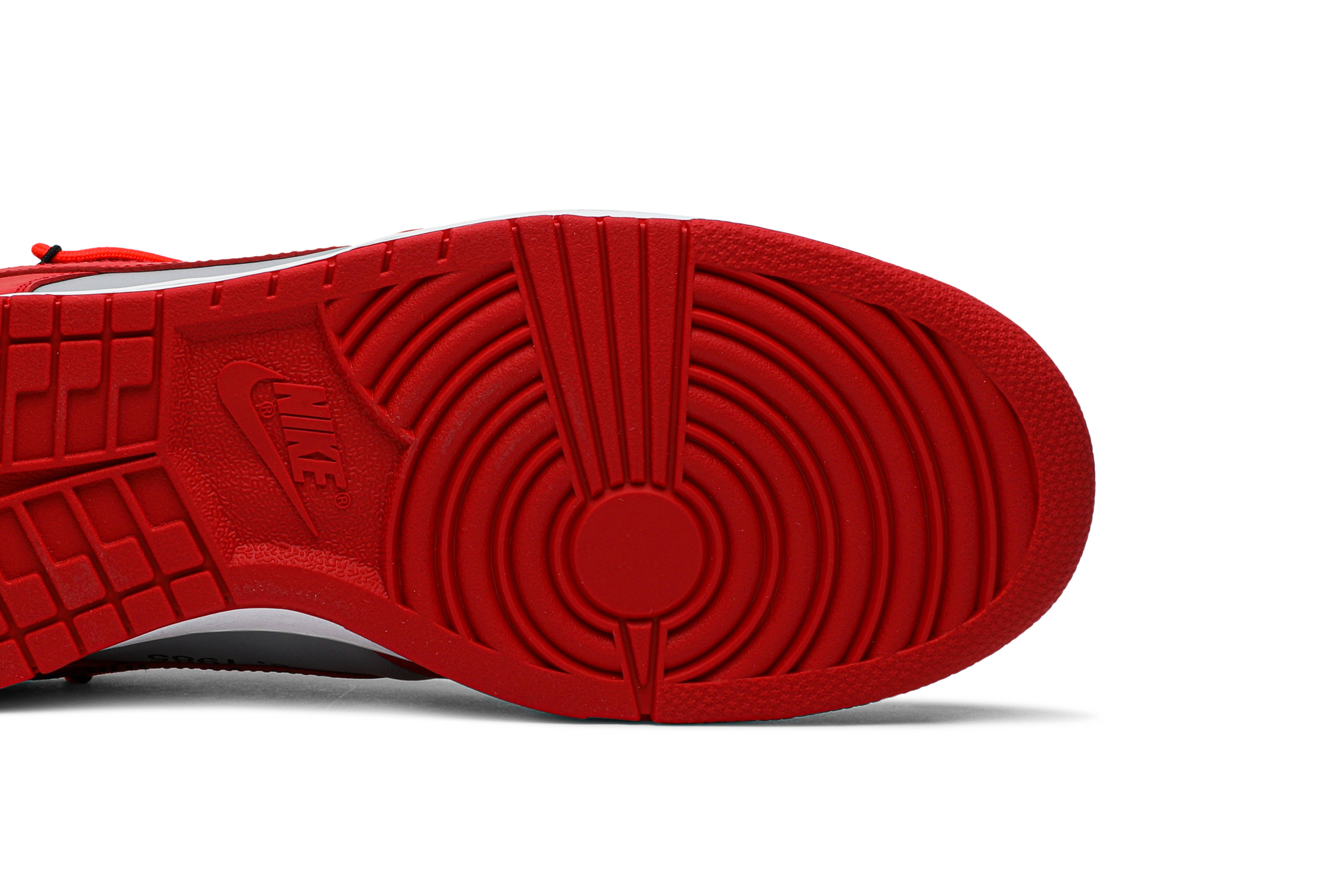 Off-White x Nike Dunk Low University Red CT0856-600 Nicesnk