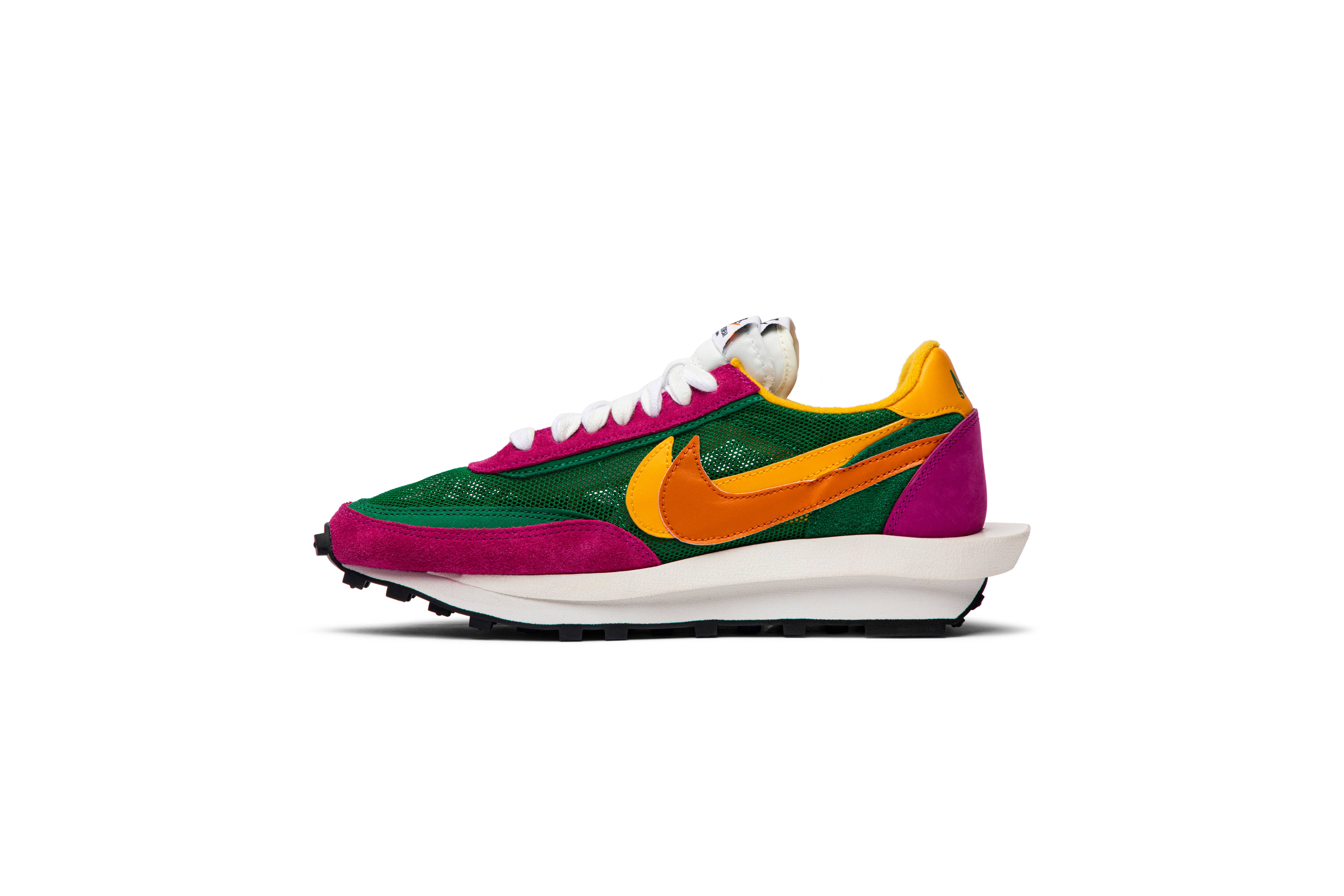 sacai x Nike LDWaffle Pine Green BV0073-301 Nicesnk