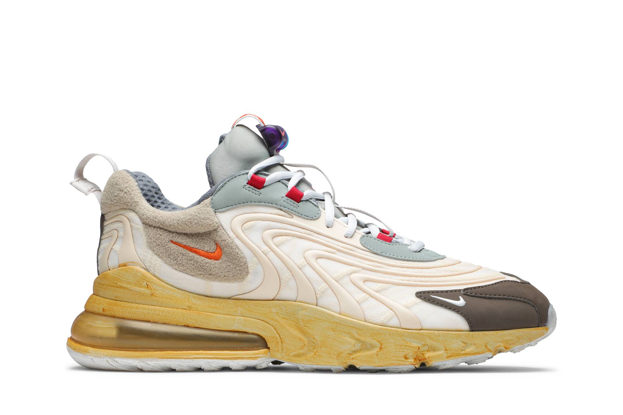 Travis Scott x Nike Air Max 270 React ENG Cactus Trails  CT2864-200 Nicesnk