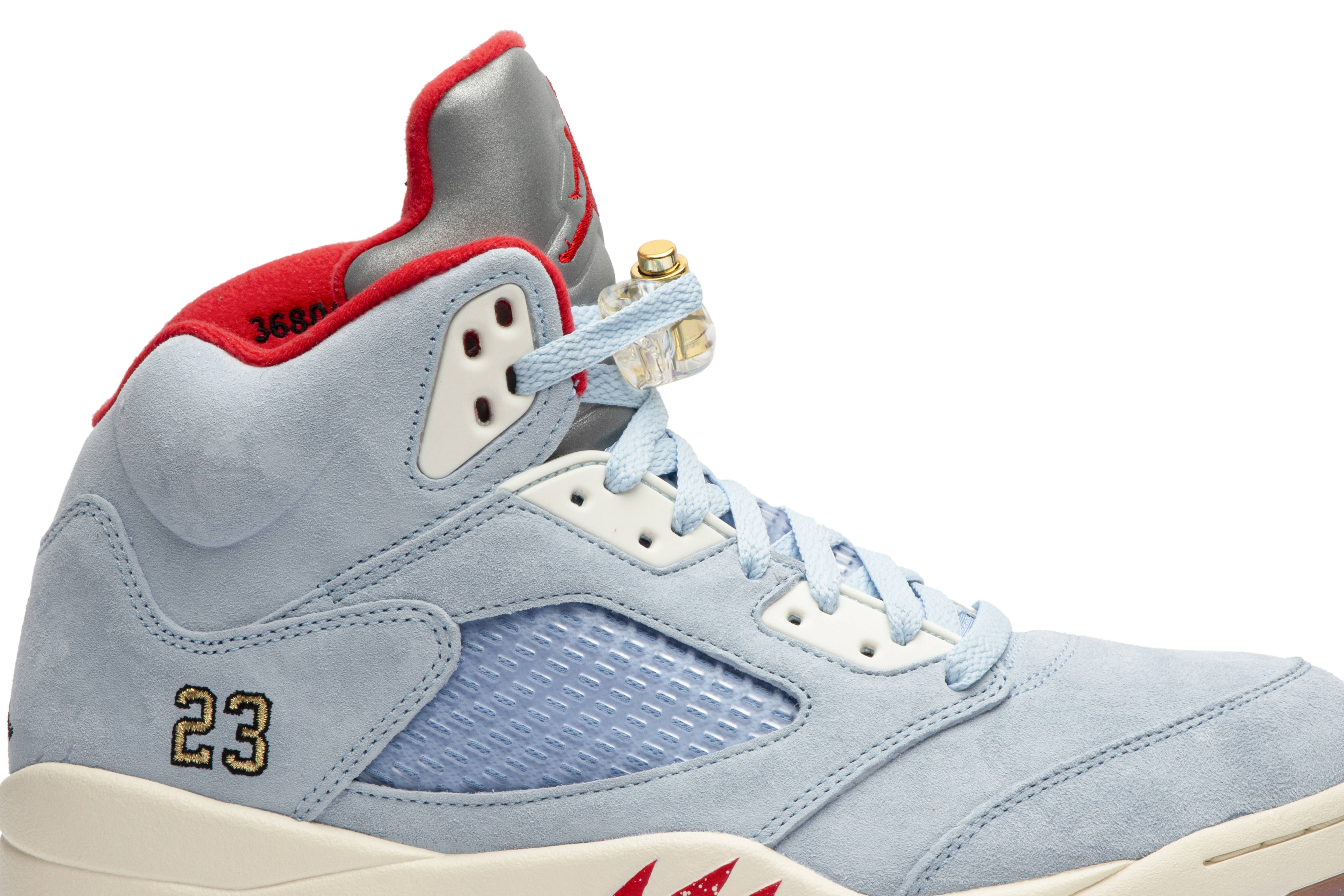 Trophy Room x Air Jordan 5 Retro Ice Blue CI1899-400 Nicesnk