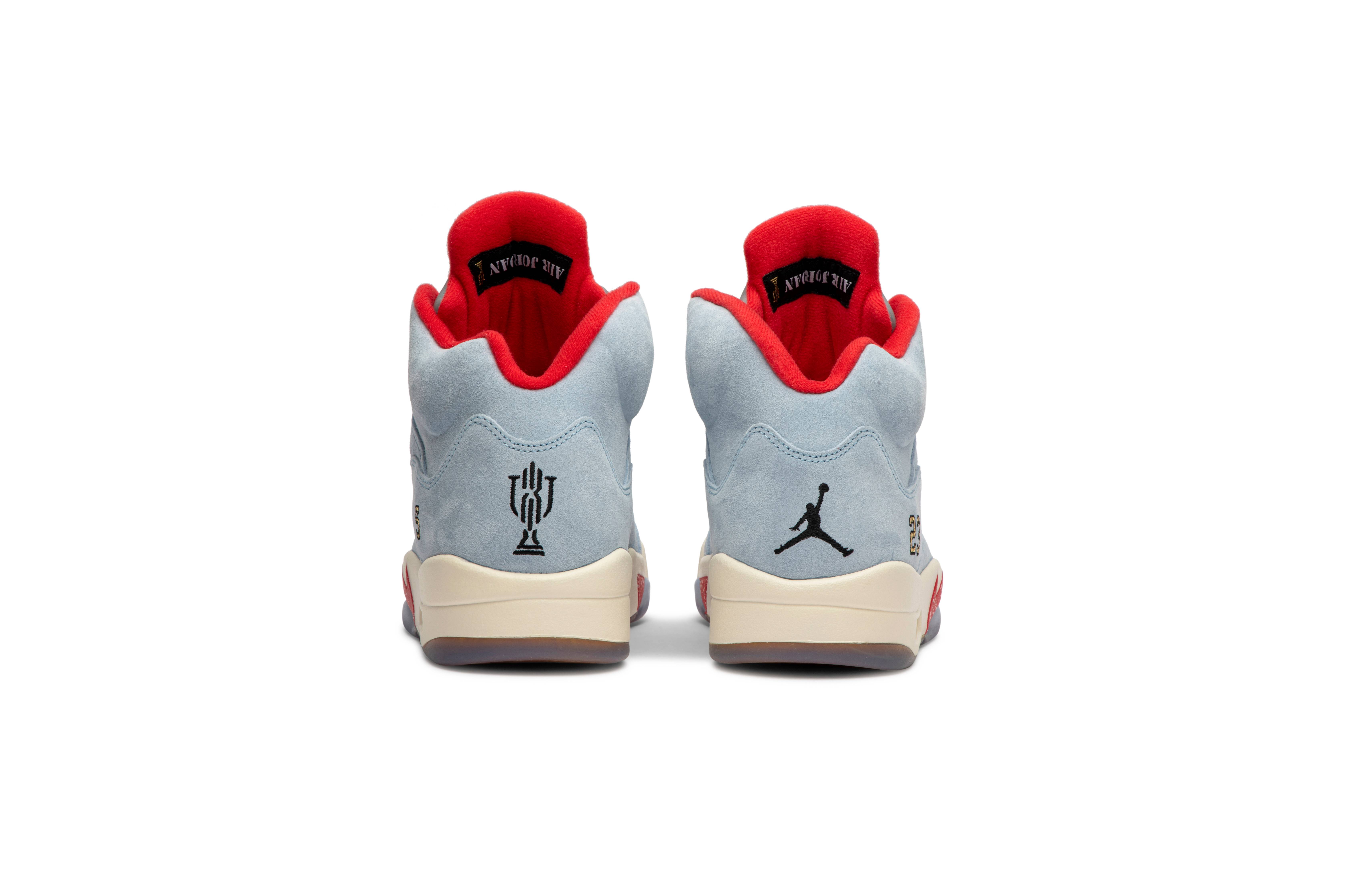 Trophy Room x Air Jordan 5 Retro Ice Blue CI1899-400 Nicesnk